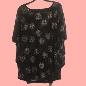 Lane Bryant sheer mandala top Size 22/24
